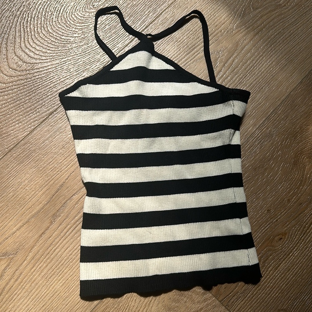 Striped Oak & Fort Tank